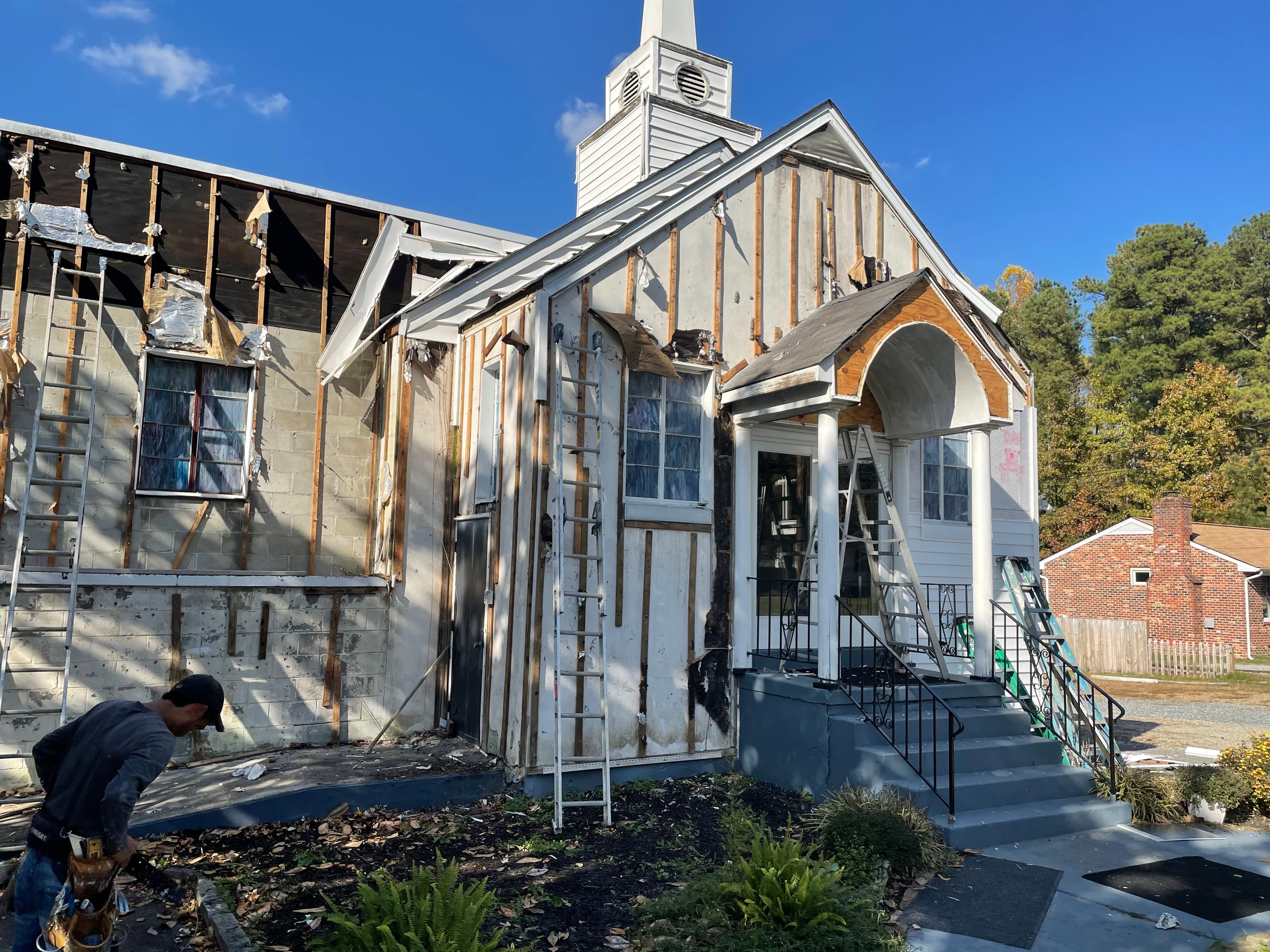 Complete Siding - Before