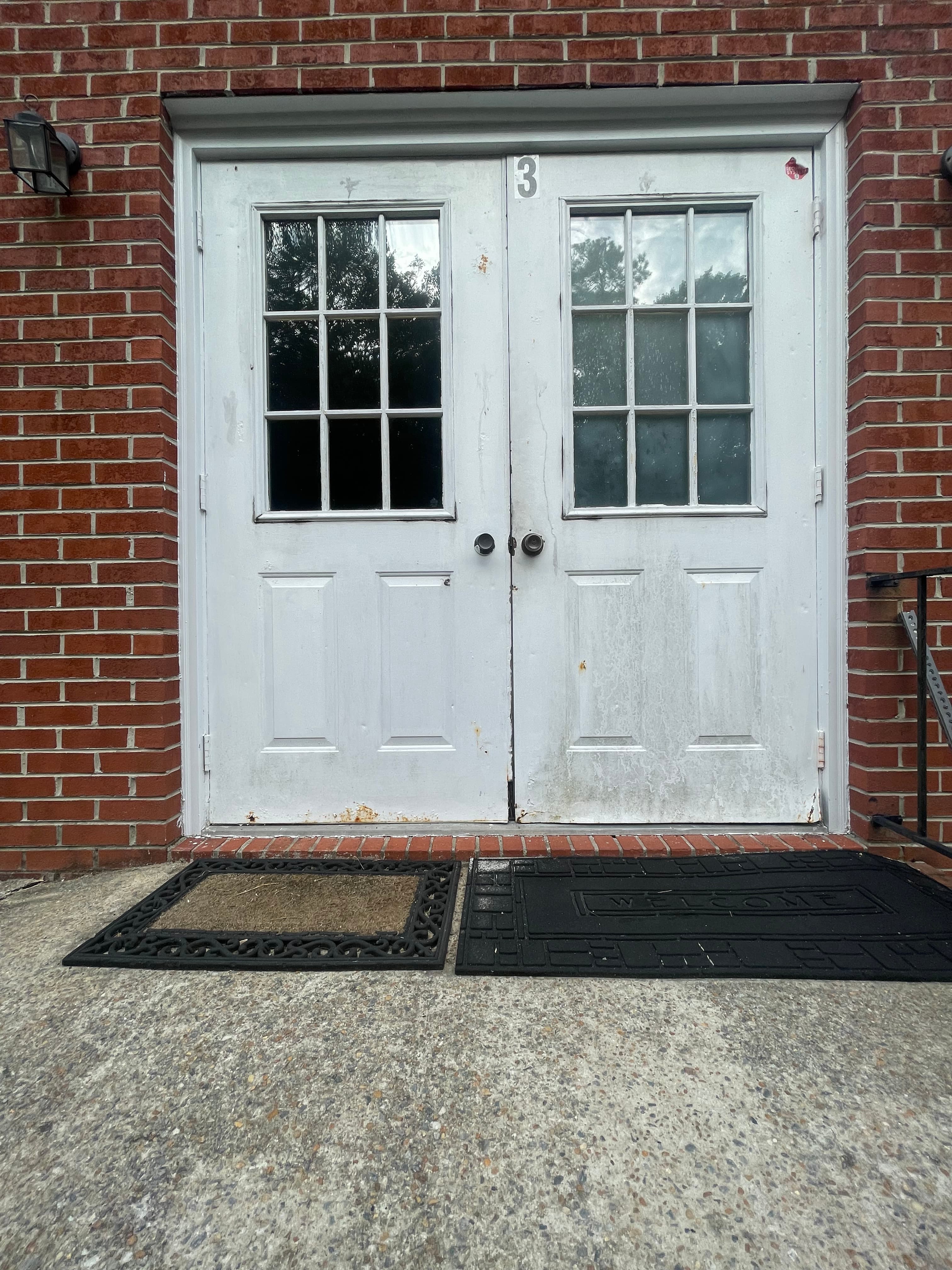 Upgraded Doors - Before
